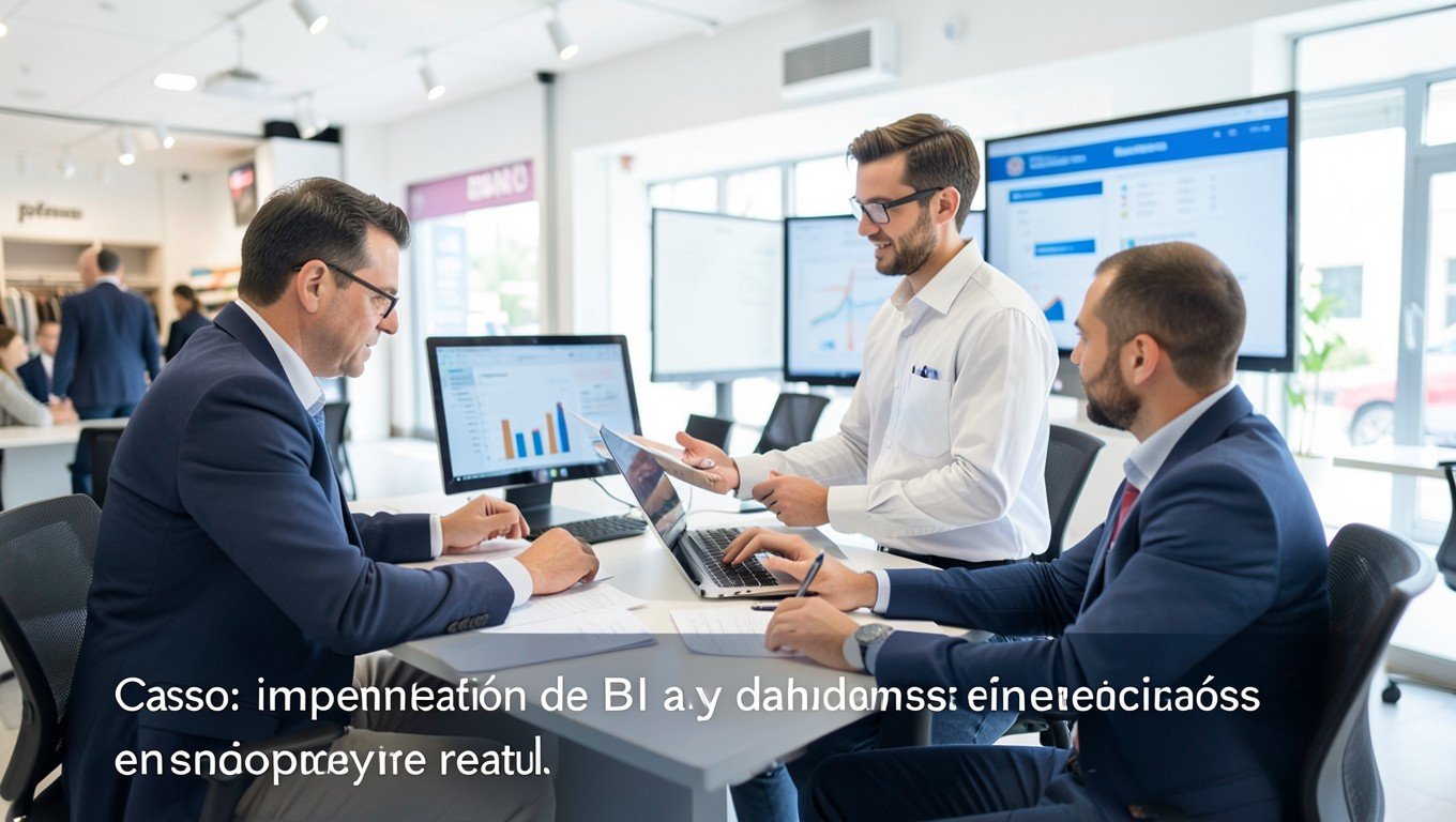 Caso: implementación de BI y dashboards financieros en empresa retail